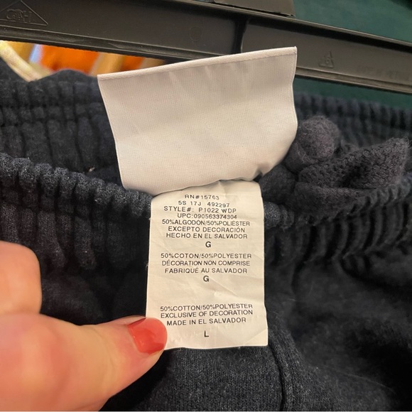 Champion Dark Grey Sweatpants Loose Fitting Size Large - Picture 5 of 5